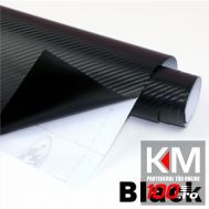 Folie colantare auto Carbon 3D Professional - NEGRU (1m x 1,52m)