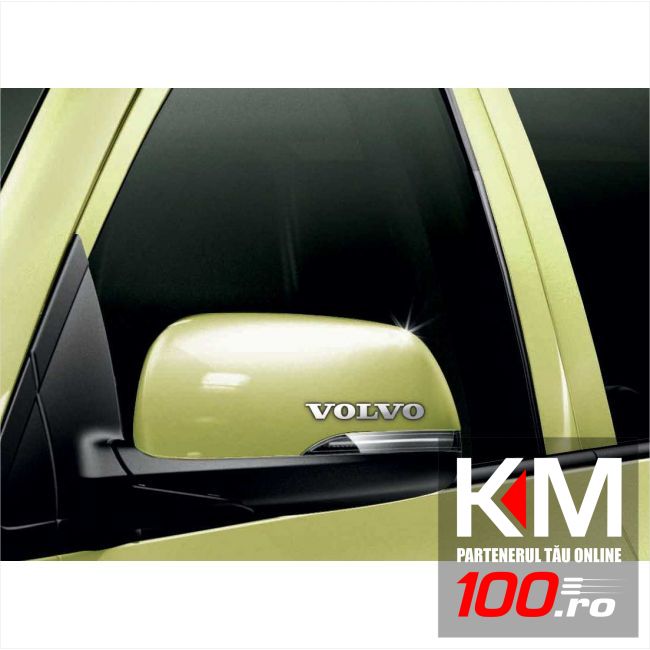 Stickere oglinda CHROME - VOLVO (set 2 buc.)